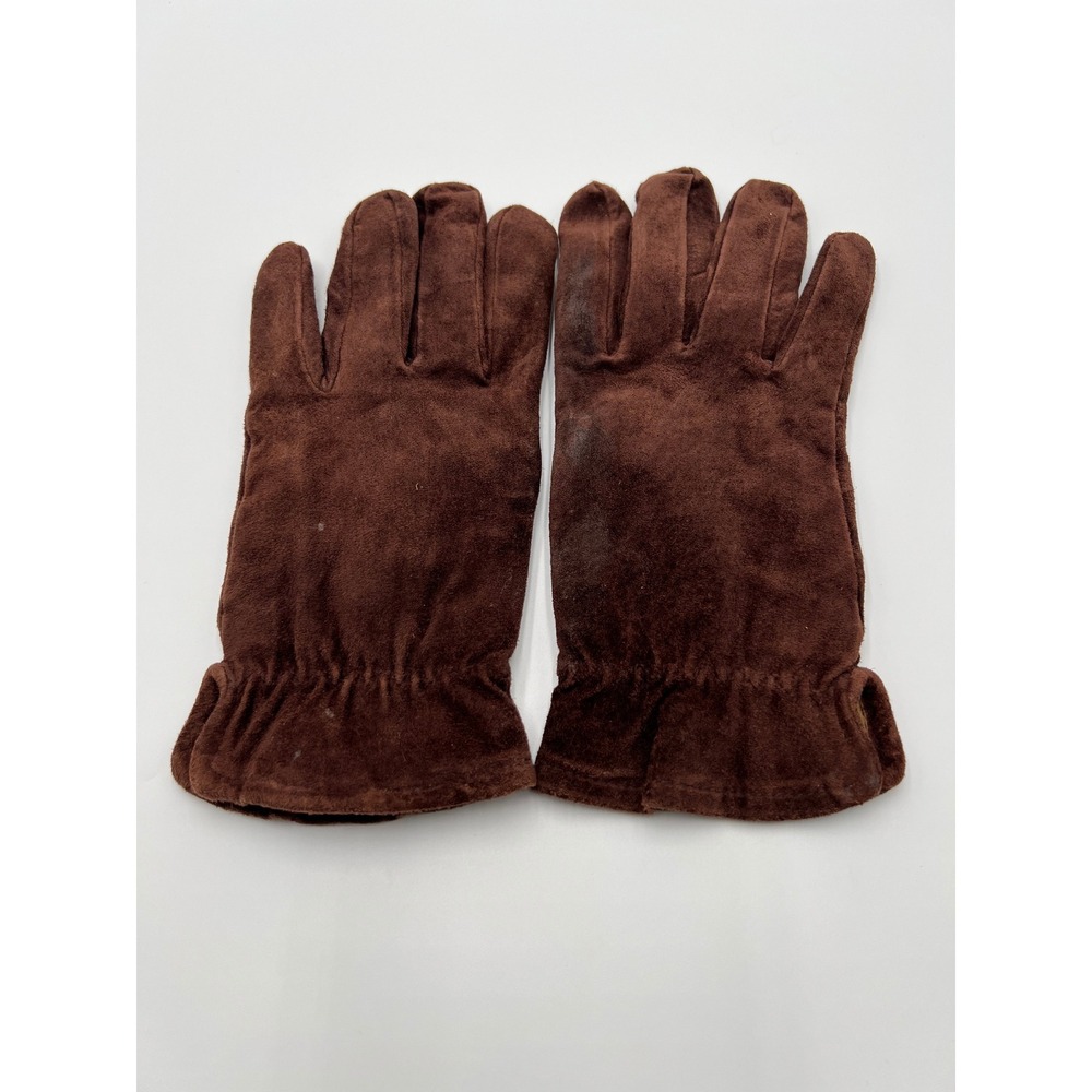 Devon by Gates Mens Brown Pigskin Leather Thinsulate Insulated Gloves Size L